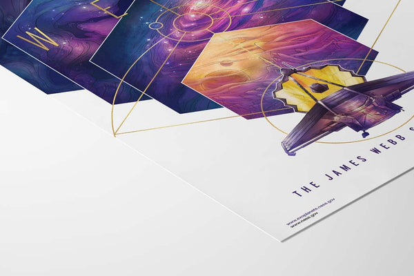 James Webb Telescope Mission Poster