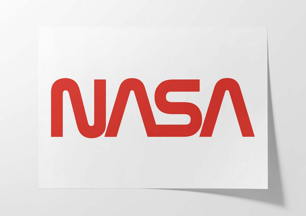 NASA Worm Logo (Landscape)