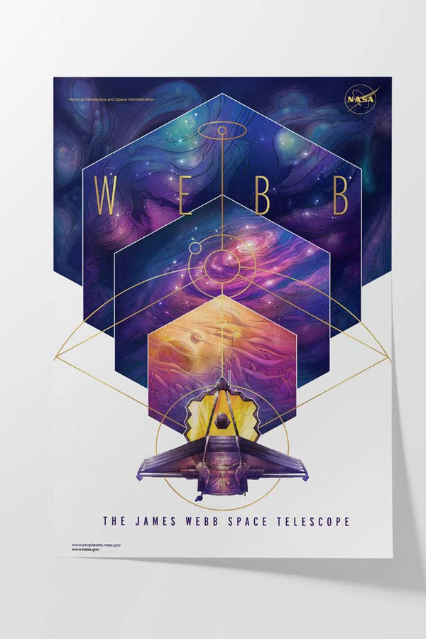 James Webb Telescope Mission Poster