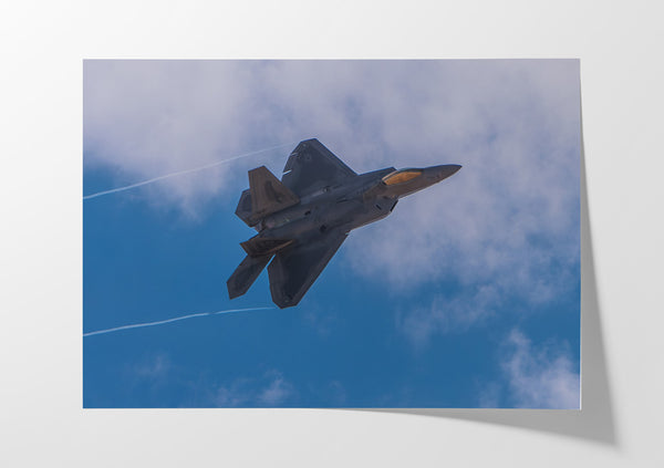 F-22 Raptor Flies at Edwards