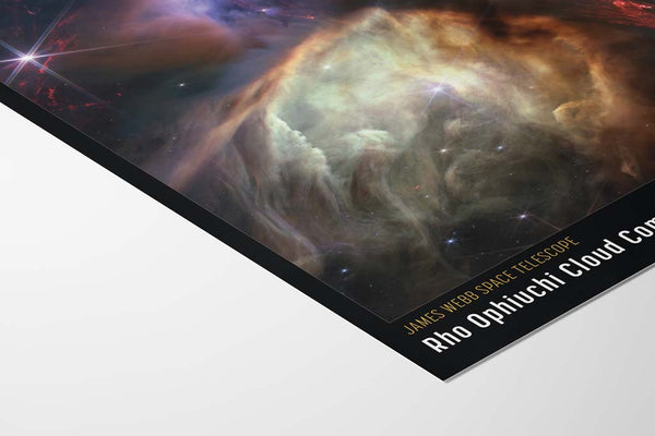 Rho Ophiuchi Cloud Complex JWT Poster