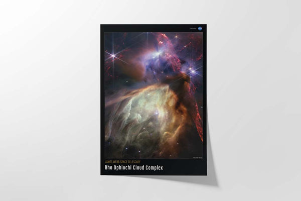 Rho Ophiuchi Cloud Complex JWT Poster