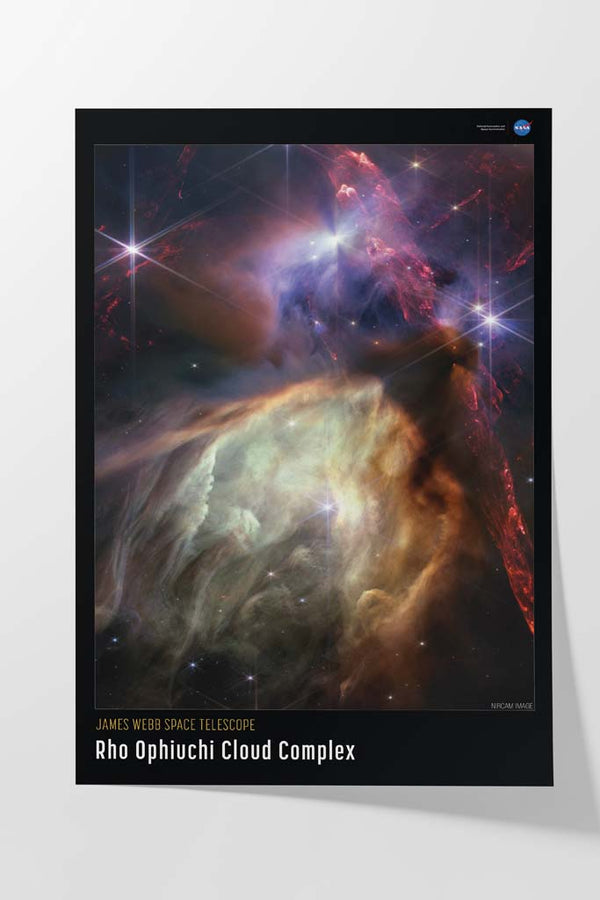 Rho Ophiuchi Cloud Complex JWT Poster