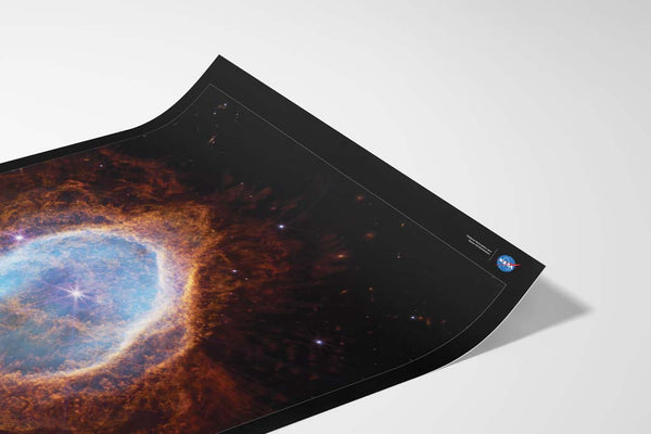 Southern Ring Nebula JWT Poster