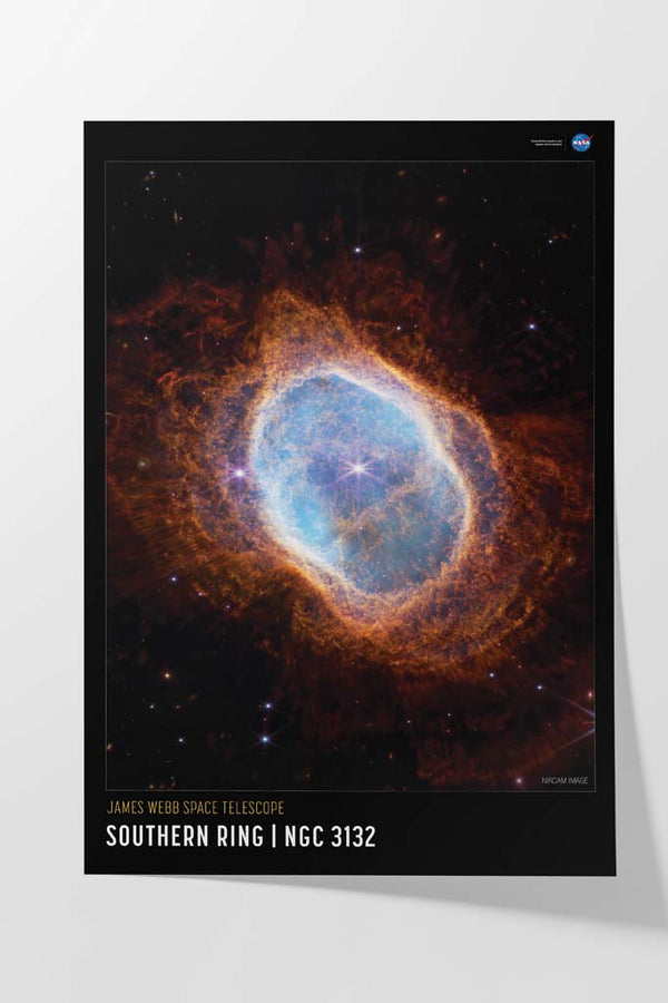 Southern Ring Nebula JWT Poster