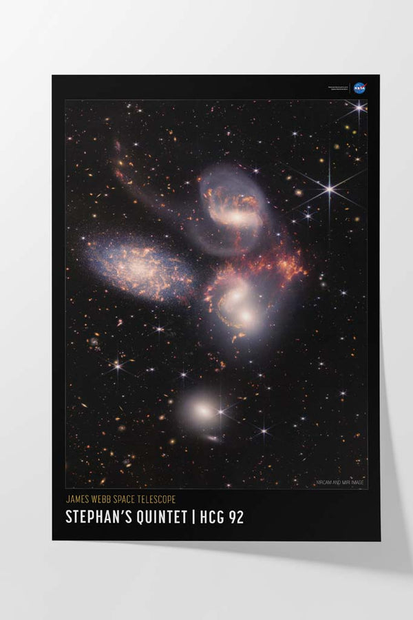 Stephan's Quintet JWT Poster