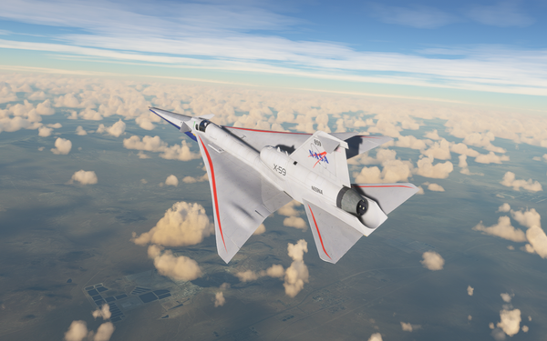 NASA X-59A QueSST - Quiet-Supersonic Research Aircraft