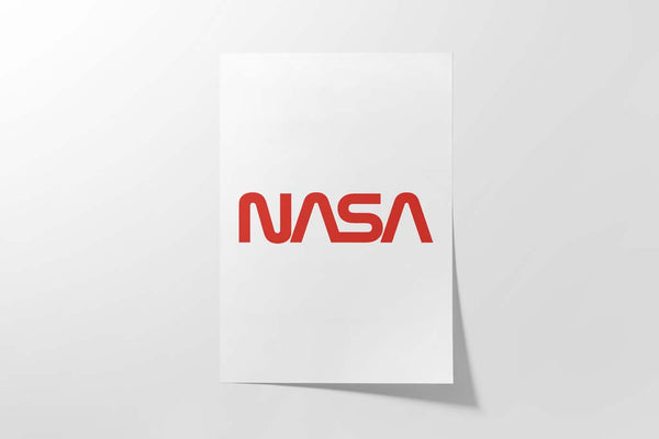 NASA Worm Logo (Portrait)