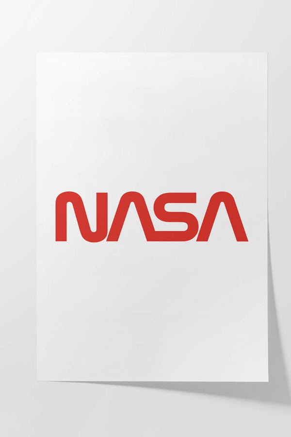 NASA Worm Logo (Portrait)